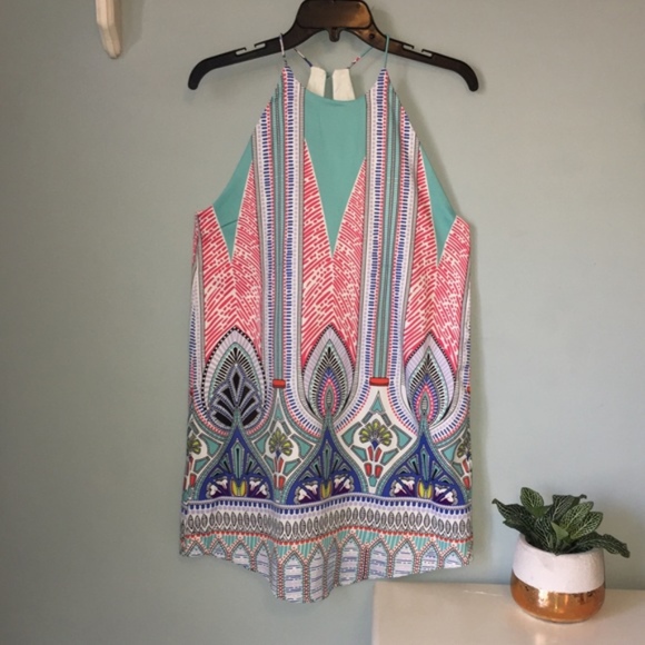 Dresses & Skirts - NWOT Vintage Print Halter Dress